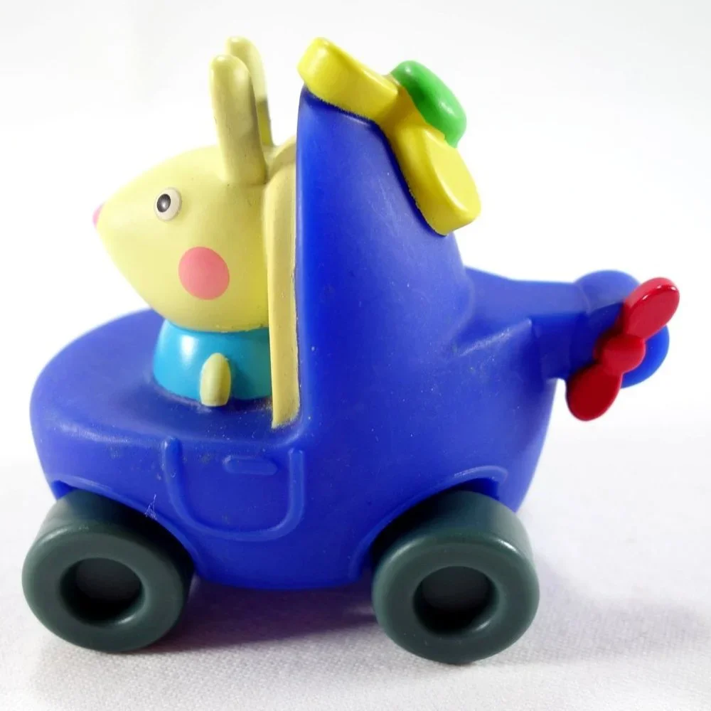 Peppa Pig Little Buggy Vehicle Peppa's Adventures Rebecca Rabbit in‎ Helicopter